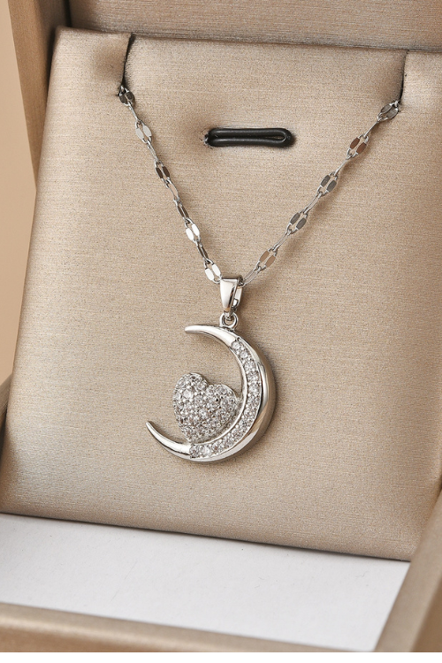 Love you to the moon necklace