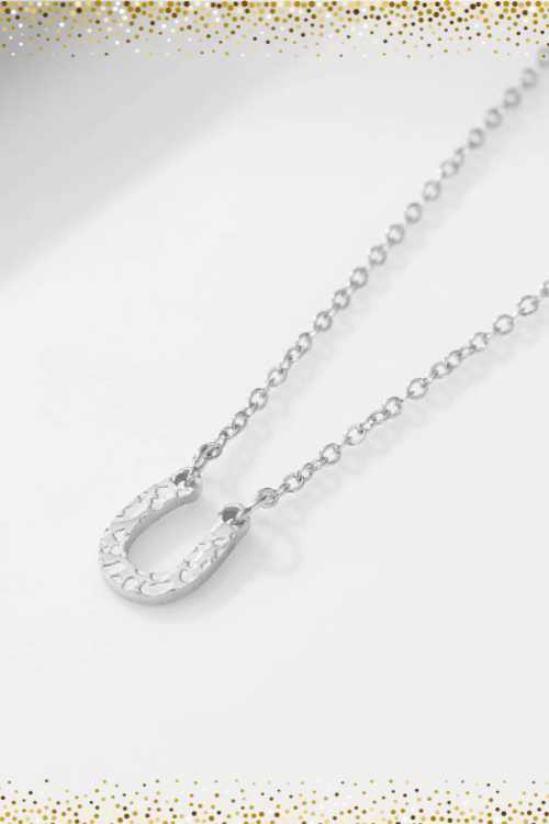 Lucky Lady Horseshoe necklace