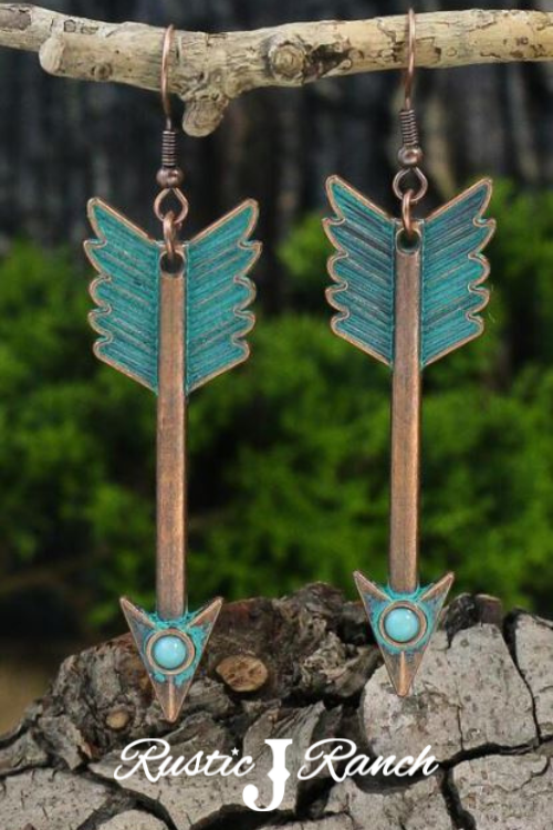 Vintage Arrow earrings