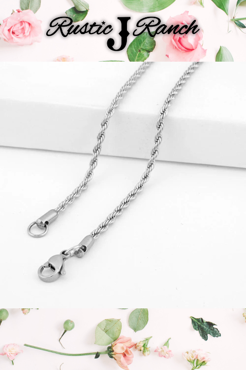 Stainless Steel Rope Necklace